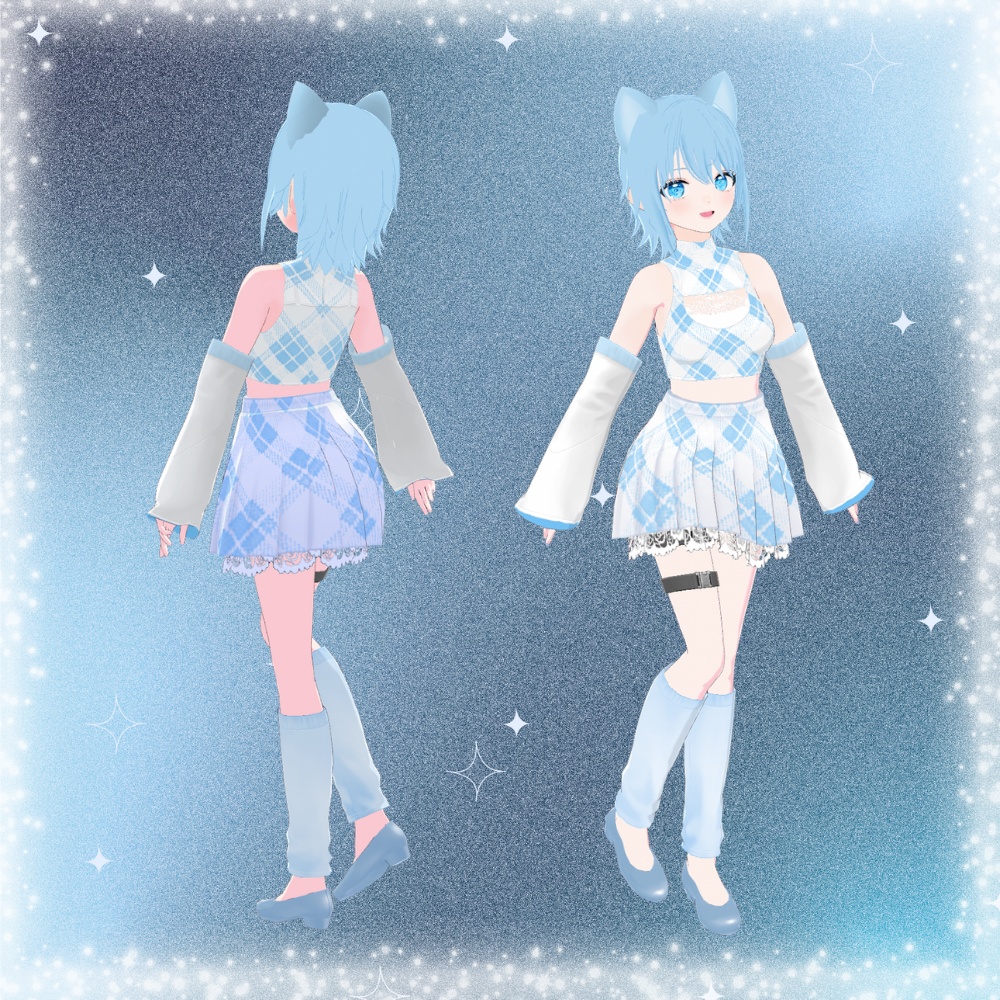 【一点限定】オリジナル3Dモデル「ミュウ」【VRoid】