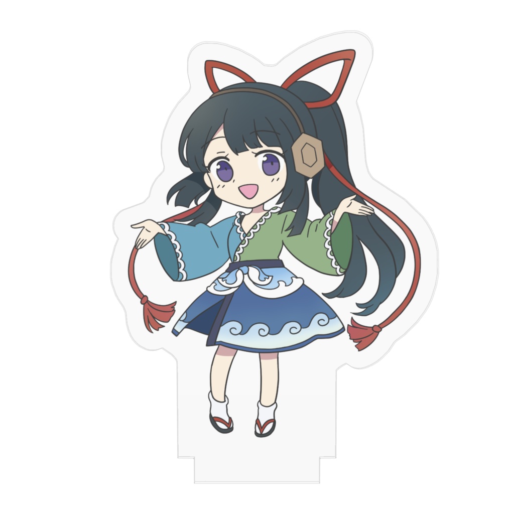 Yocco18・神奈川区「青木めんか」ミニキャラアクリルフィギュア50mm