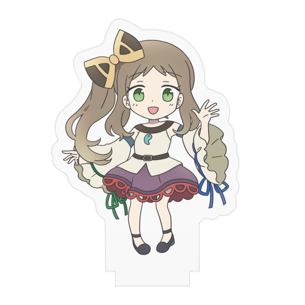 Yocco18・都筑区「都筑かや」ミニキャラアクリルフィギュア50mm