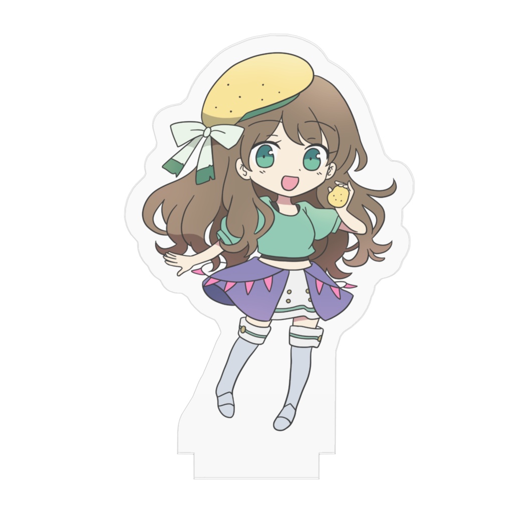 Yocco18・保土ケ谷区「星川とばり」ミニキャラアクリルフィギュア50mm