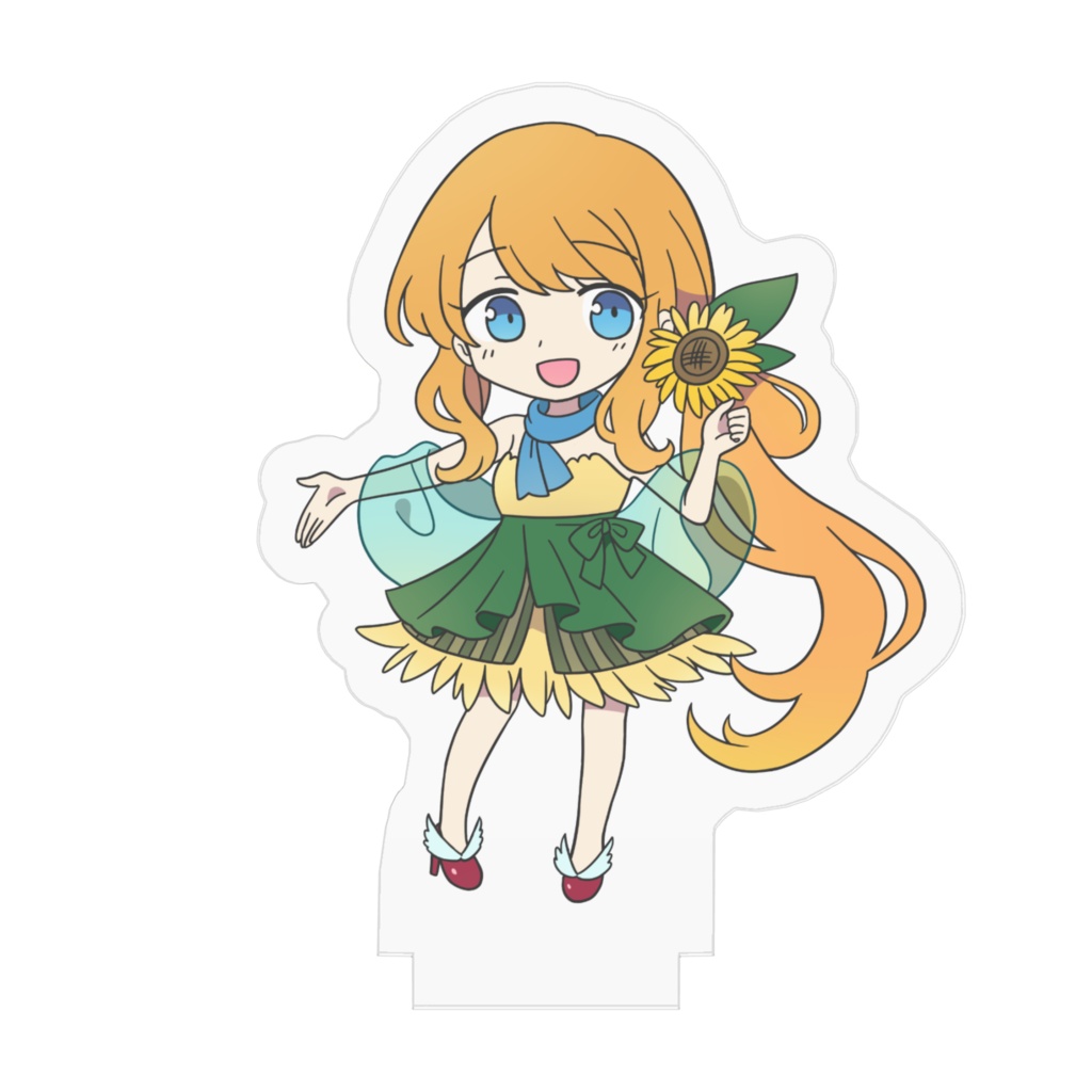 Yocco18・港南区「永谷みお」ミニキャラアクリルフィギュア50mm