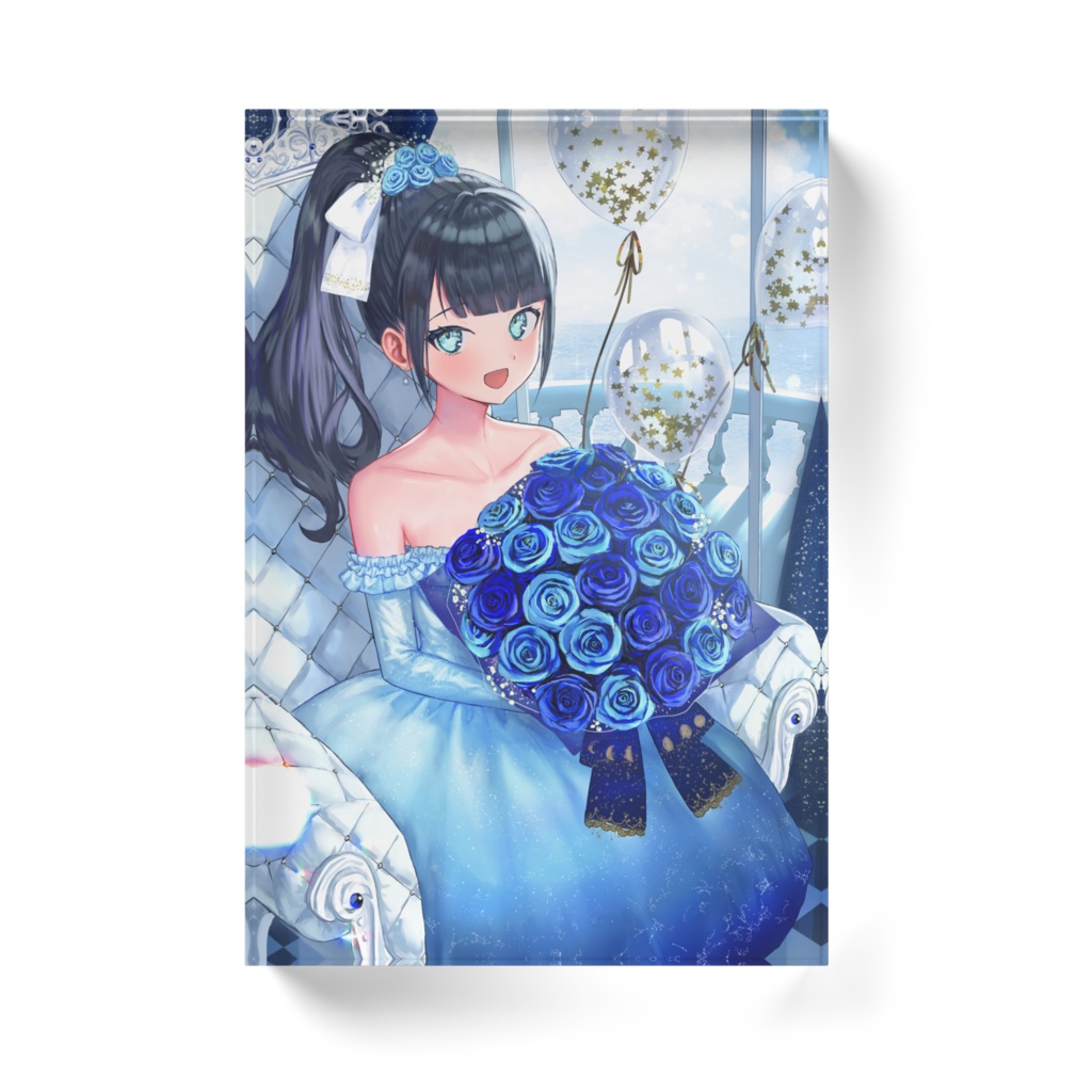 宇宙乃みらいアクリルブロック 誕生日