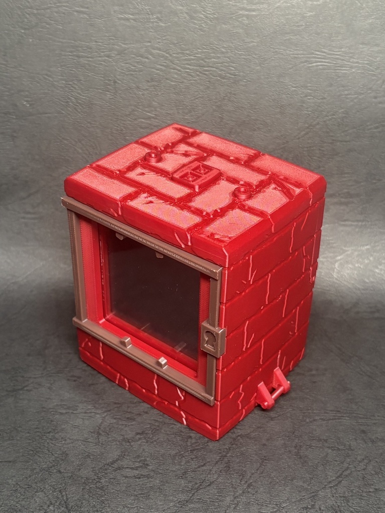 レンガ調デッキケース