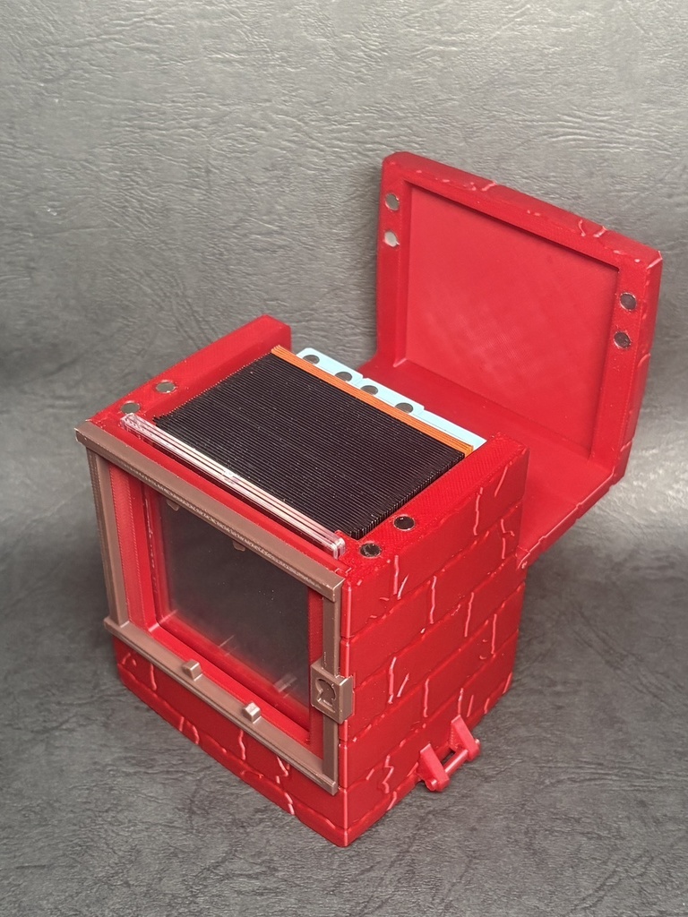 レンガ調デッキケース