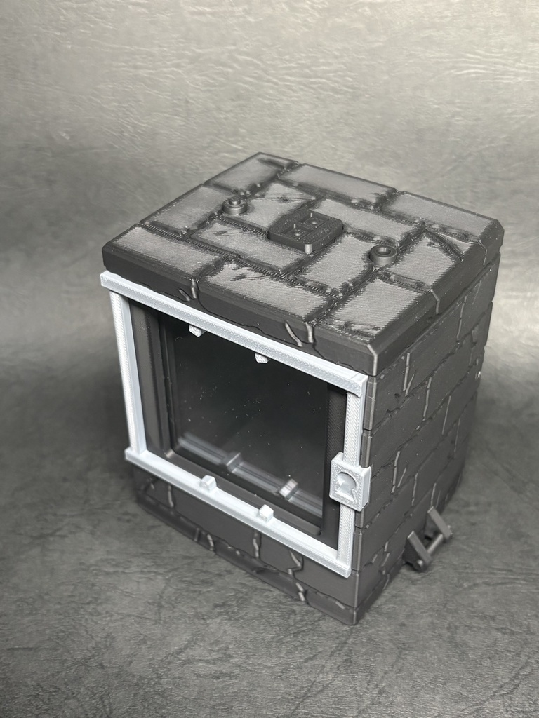 レンガ調デッキケース