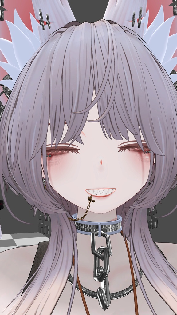 豺狼用メイク+瞳テクスチャ(メンヘラ風)