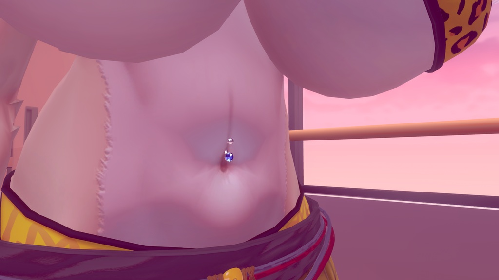 【無料】蓮華(Renge)対応へそピアス