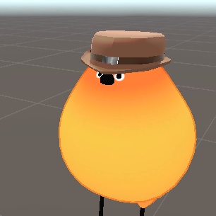 【無料】【Bird/鳥用衣装】西部劇風帽子