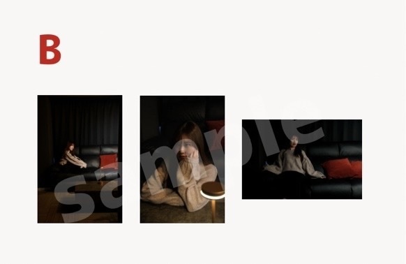 ブロマイド3枚セット（B）