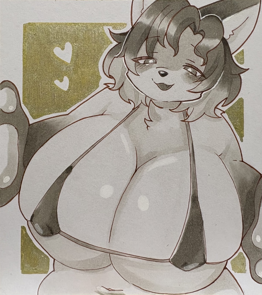 ワールドフリッパー シラノ セミオーダー 手描きイラスト セピア塗り