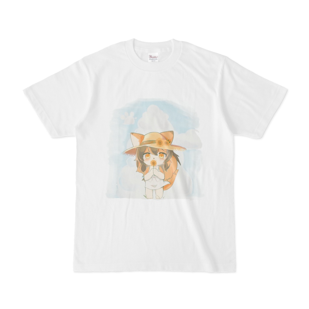 犬公ミミ美　夏だね　Tシャツ