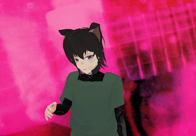 Ritsuka's hair and ears! Vroid hair preset cat ears Loveless