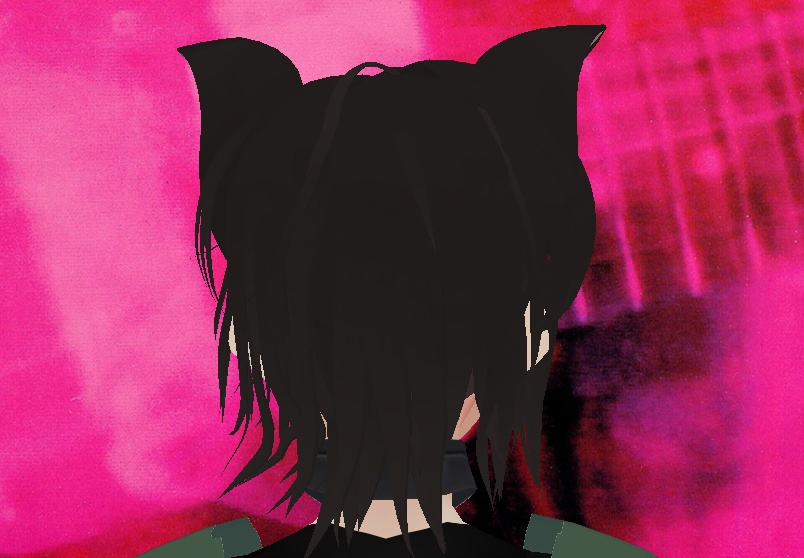 Ritsuka's hair and ears! Vroid hair preset cat ears Loveless