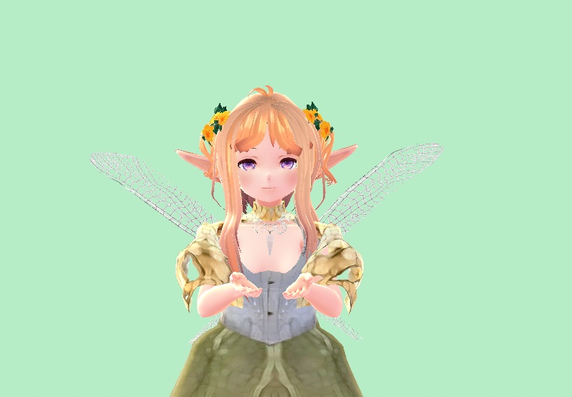 Fairy Wings Vroid Hair Preset 妖精の羽