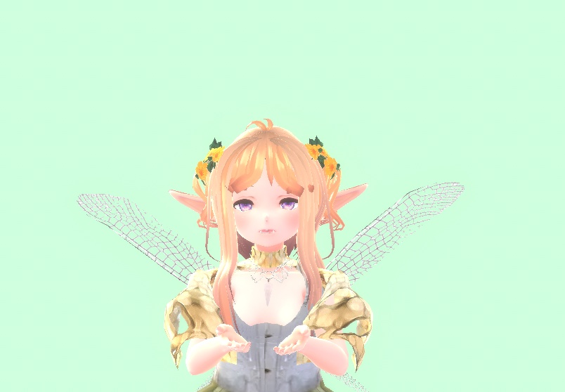 Fairy Wings Vroid Hair Preset 妖精の羽