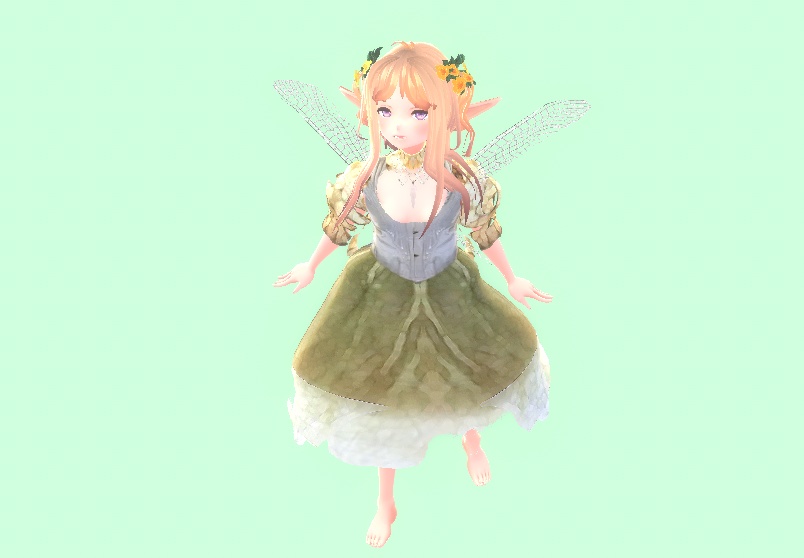 Fairy Wings Vroid Hair Preset 妖精の羽