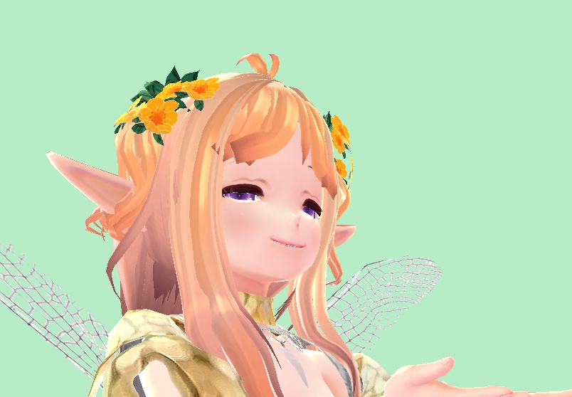Fairy Wings Vroid Hair Preset 妖精の羽