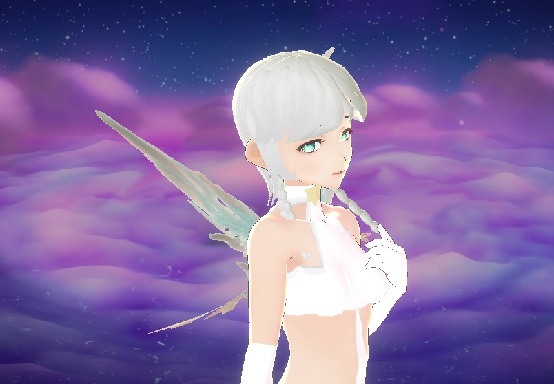 Vroid Fairy Wings Hair Preset! 妖精の翼