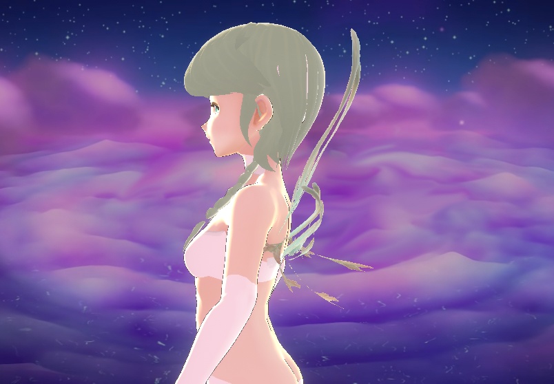 Vroid Fairy Wings Hair Preset! 妖精の翼