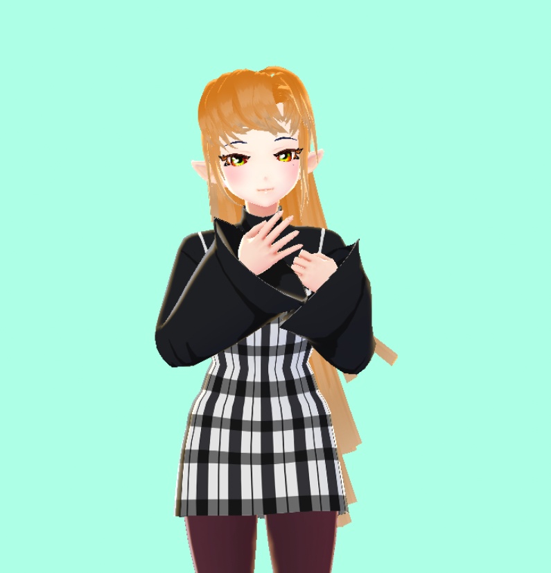 LONG HAIR AND BRAIDS TWO RETRO ANIME HAIR