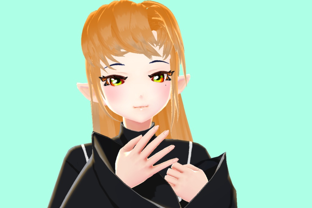 LONG HAIR AND BRAIDS TWO RETRO ANIME HAIR