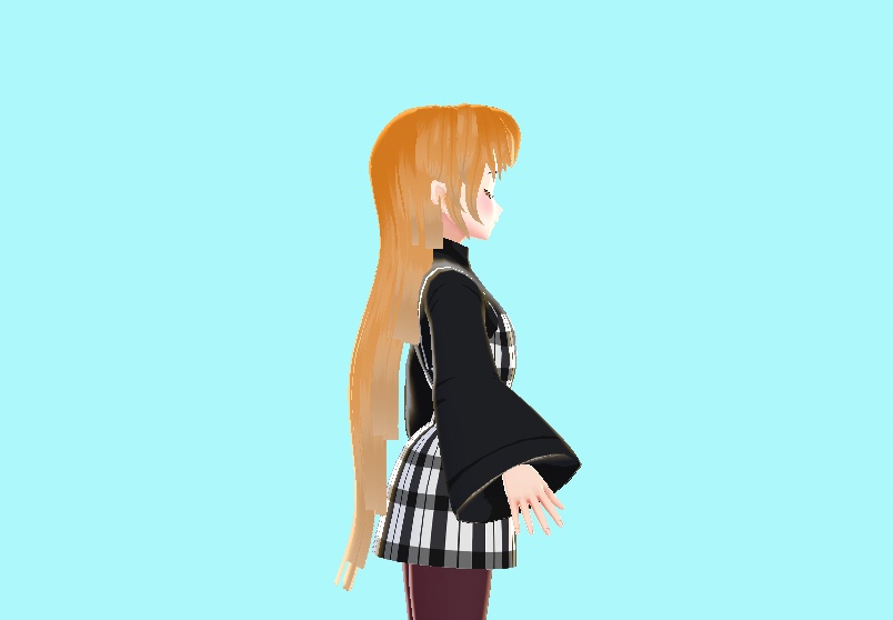 LONG HAIR AND BRAIDS TWO RETRO ANIME HAIR