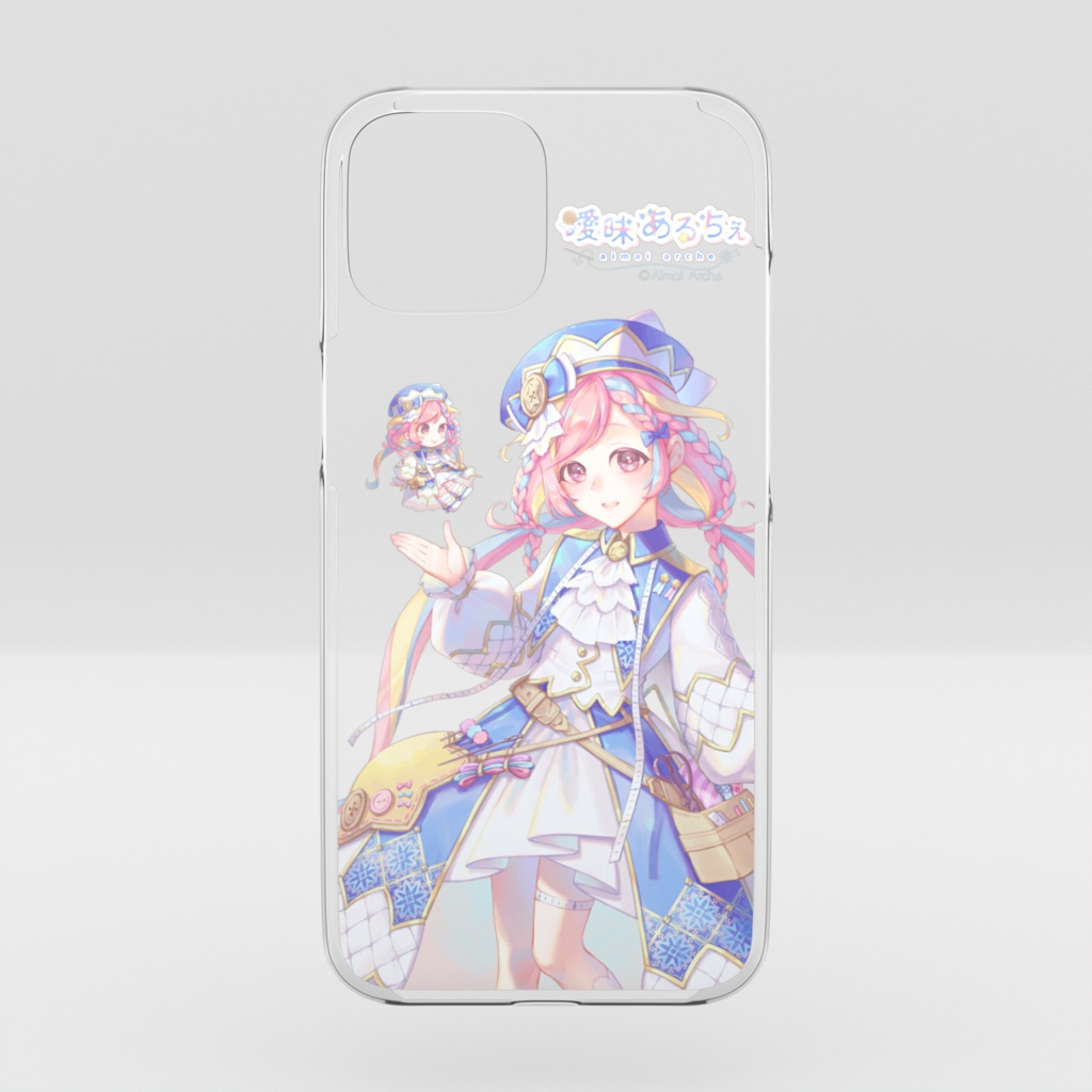 iPhone16クリアケース Vtuver曖昧あるちぇ