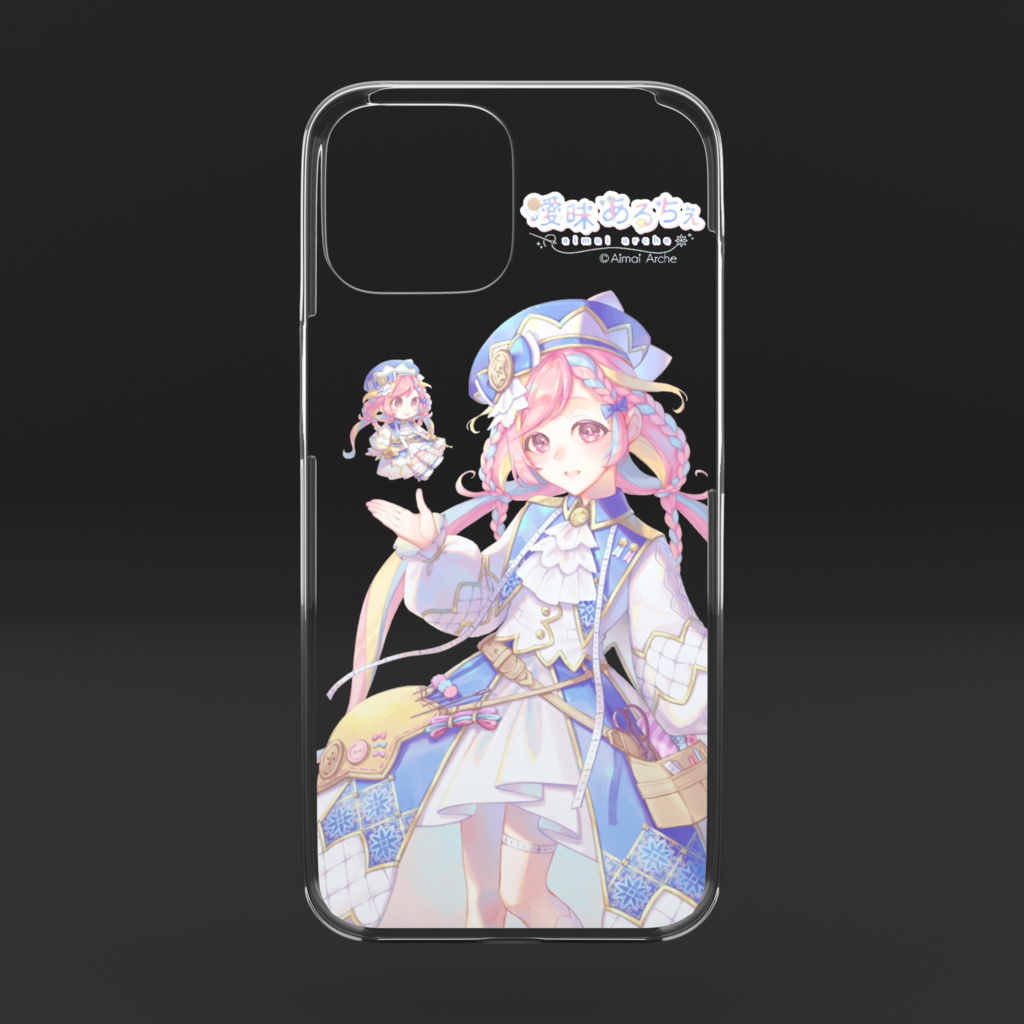 iPhone16クリアケース Vtuver曖昧あるちぇ