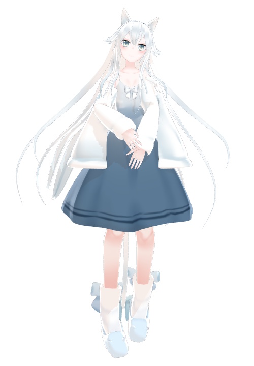 にゃんこ * VRChat , VRM対応モデル