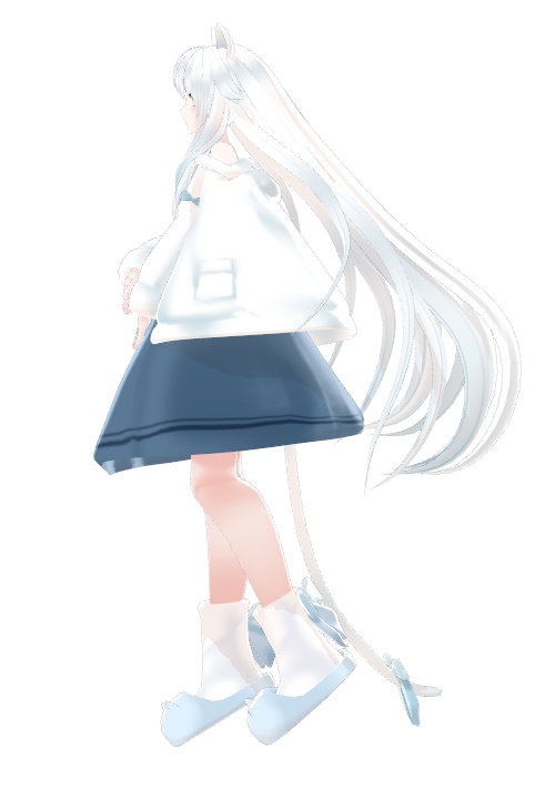 にゃんこ * VRChat , VRM対応モデル