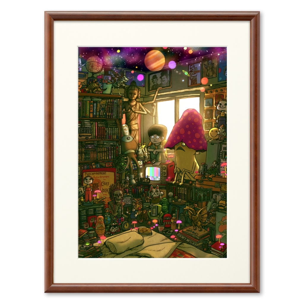 『Mush Room』複製画(プリモアート) - High quality art print