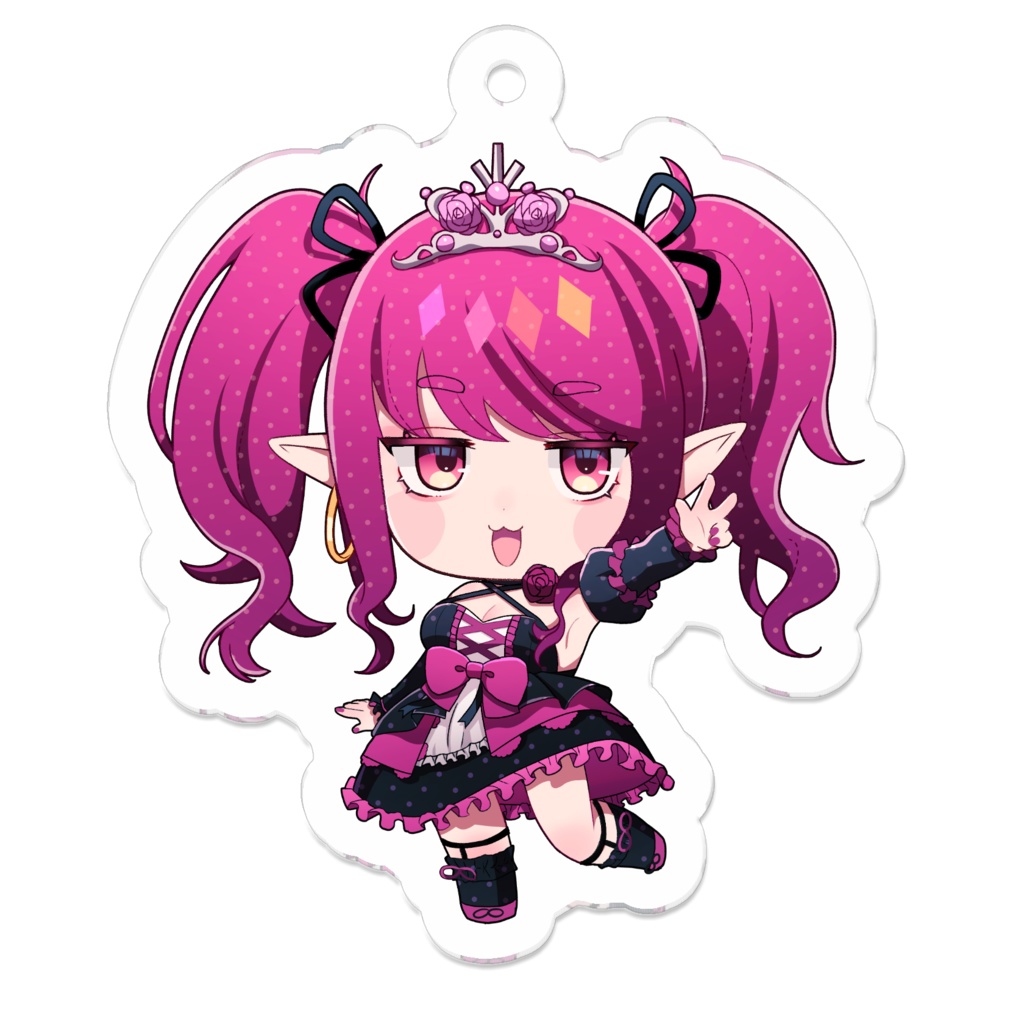 望月リュリン　アクリルキーホルダー