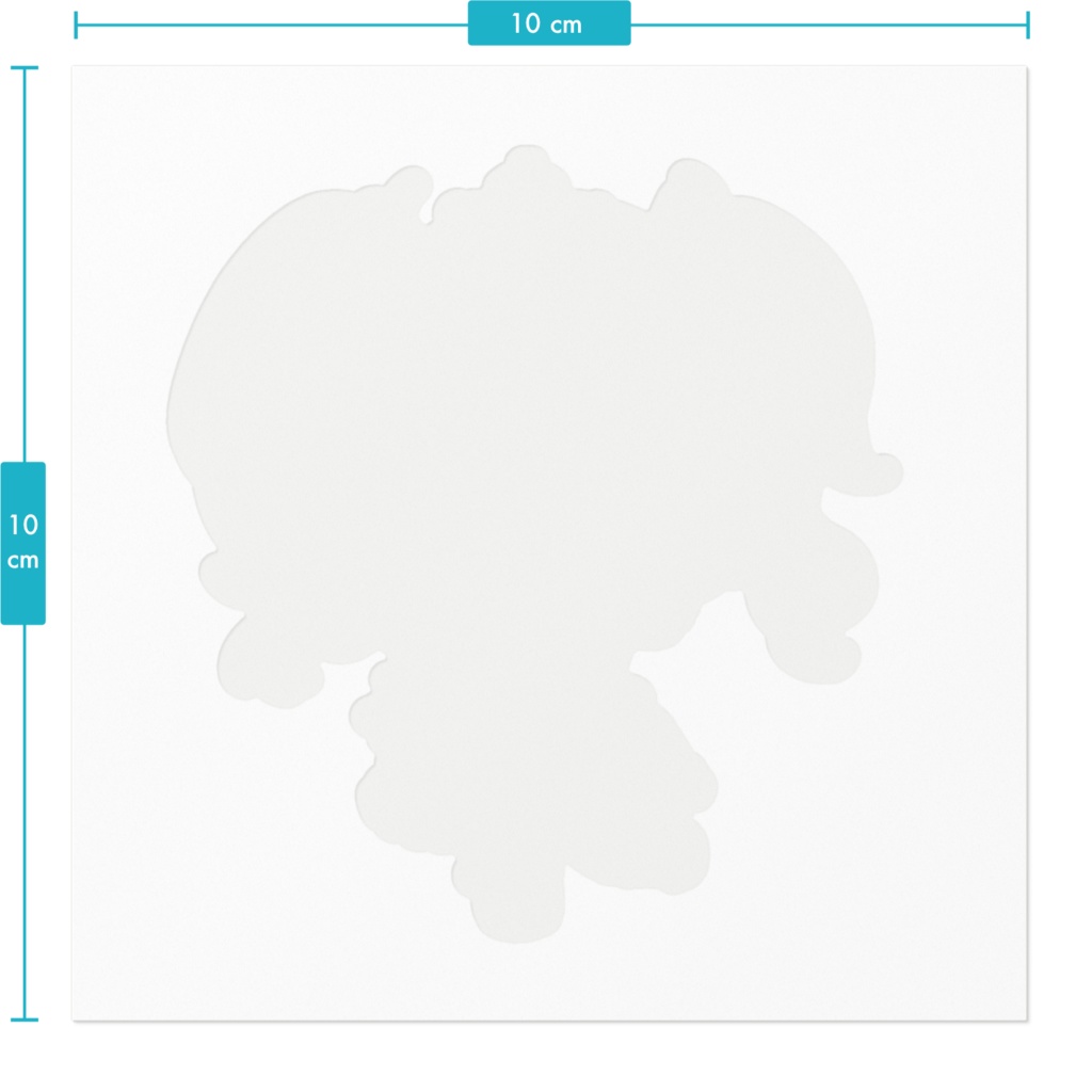 望月リュリン ステッカー