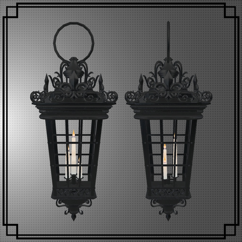 【VRChat想定】ランタン - Lanthanum01