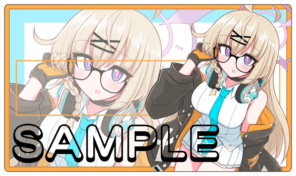 【プレイマット】ブルーアーカイブ 音瀬コタマ【C106】