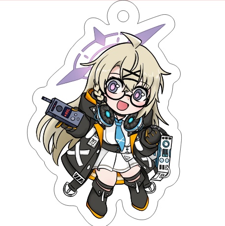 【C107】ブルーアーカイブ 音瀬コタマ【アクリルキーホルダー】