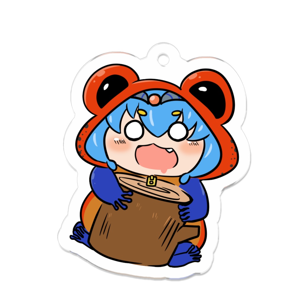 カエル着ぐるみドラゴちゃんパート2
