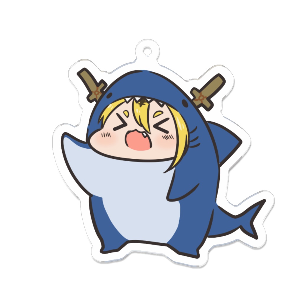 サメ着ぐるみドラゴちゃんパート1