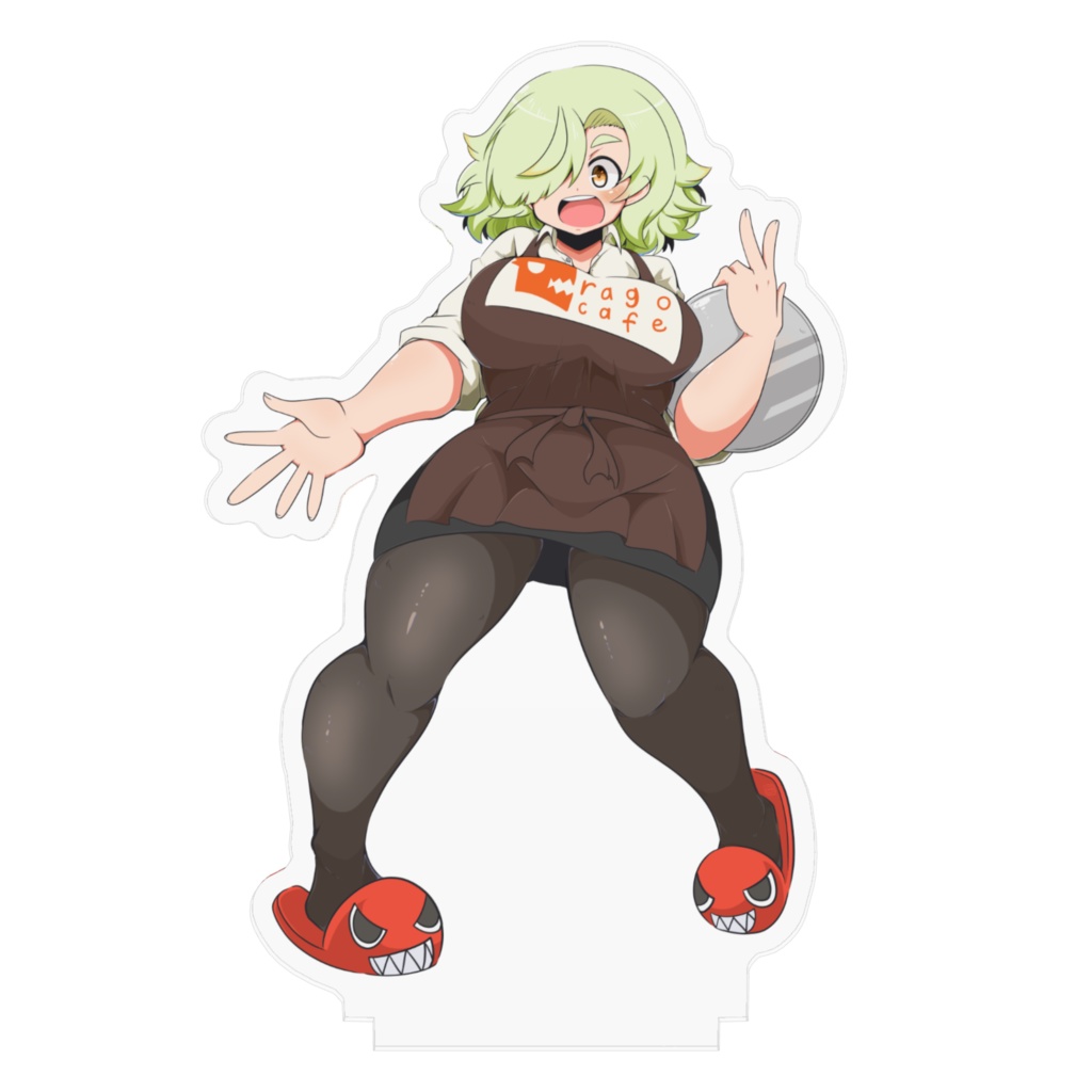 手乗りドラゴちゃん 店員さんアクリルフィギュア