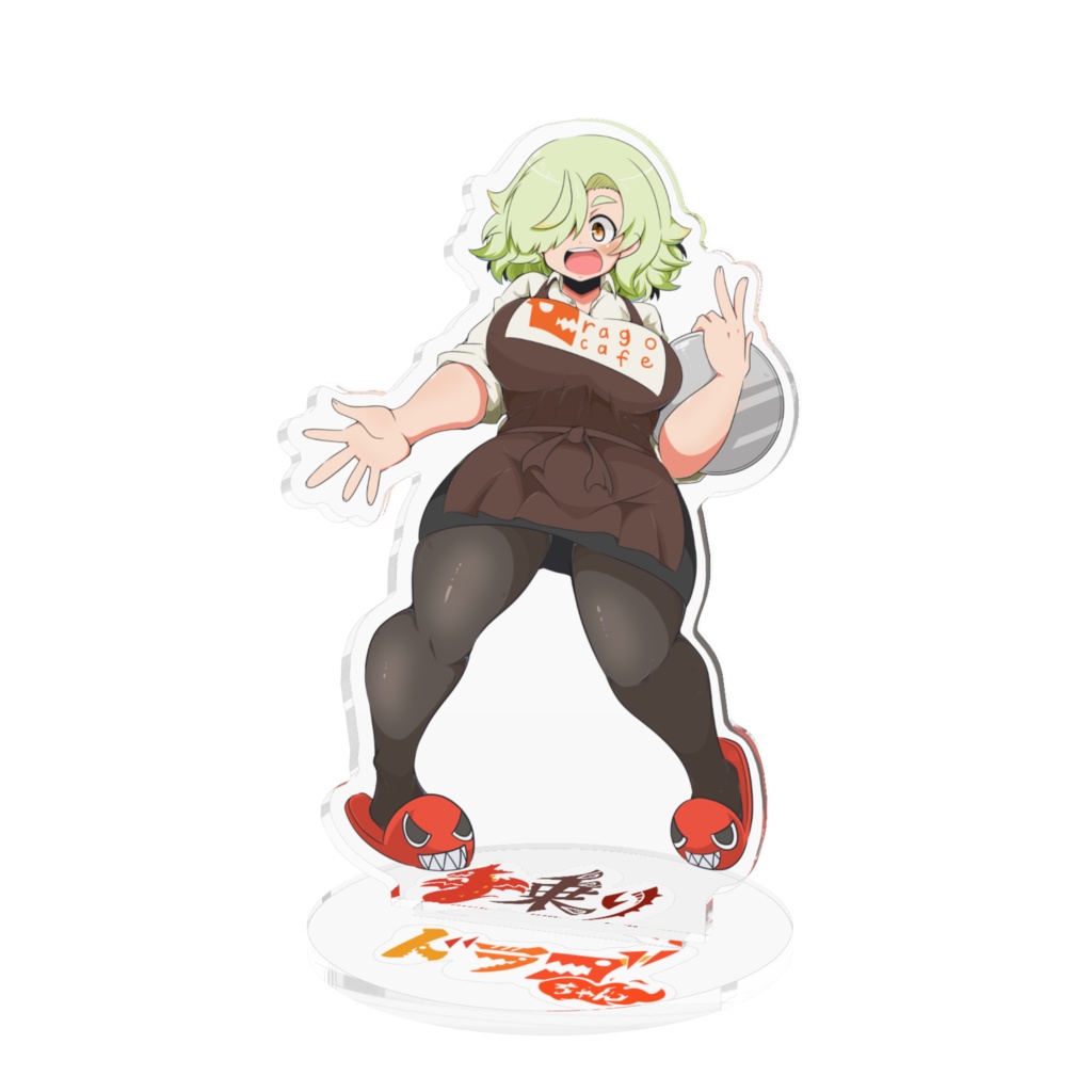 手乗りドラゴちゃん 店員さんアクリルフィギュア