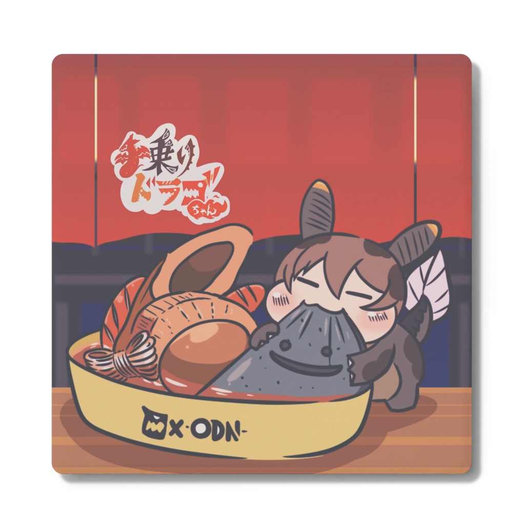 手乗りドラゴちゃんコースター