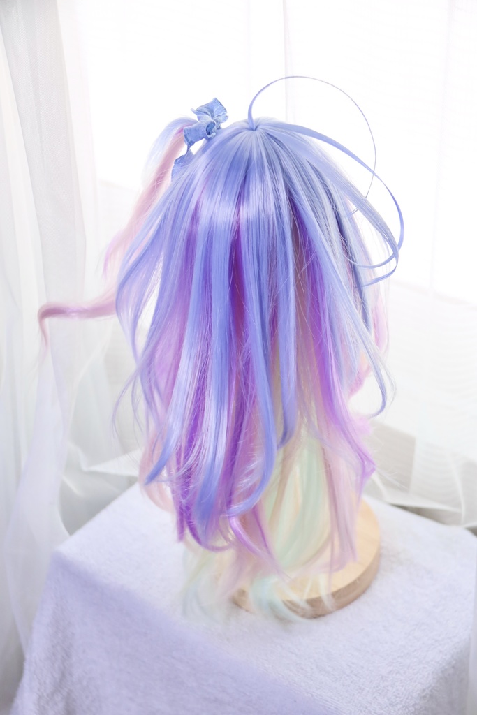 【受注】5段ウルフレイヤー ロングゆるカール 1/3ドール用 9インチ ドールウィッグ 在庫素材有