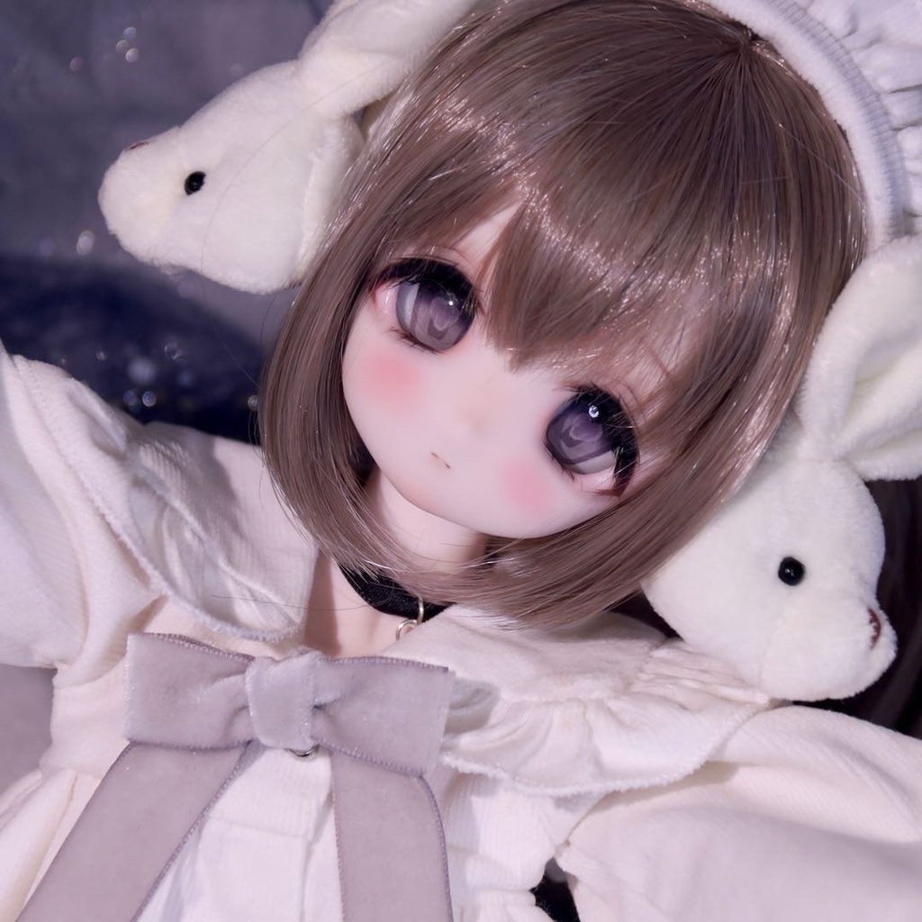 カボションアイ オリジナルドールアイ 1/3ドール用 20mm MDD/DD対応 ハートアイ