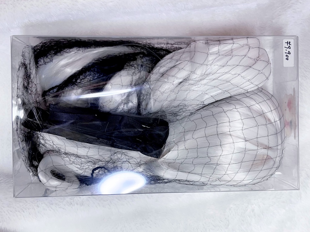 【即発送】ツーサイドアップツインテール 1/3ドールウィッグ 9インチ