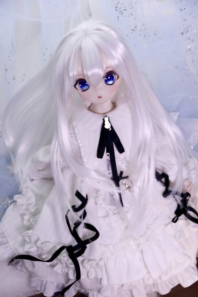 【即発送】ツーサイドアップツインテール 1/3ドールウィッグ 9インチ