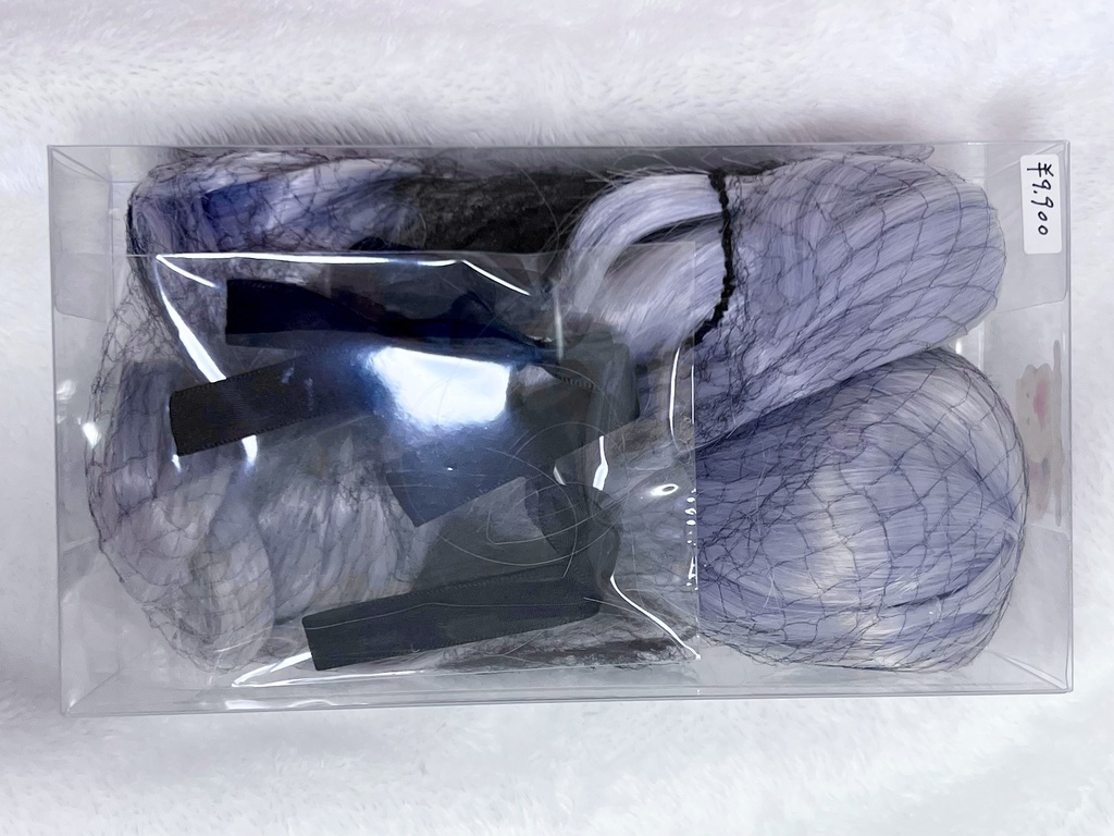 【即発送】ツーサイドアップツインテール 1/3ドールウィッグ 9インチ