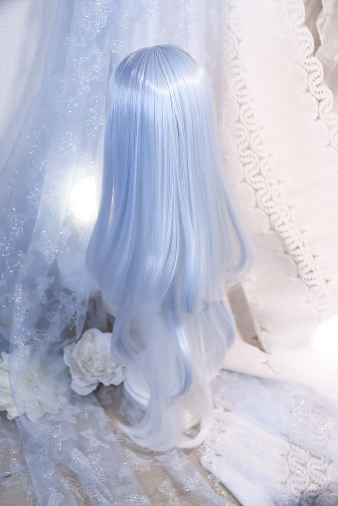 【7月アイドール】オリジナル3段レイヤー 50cm超ロング段々 1/3ドールウィッグ