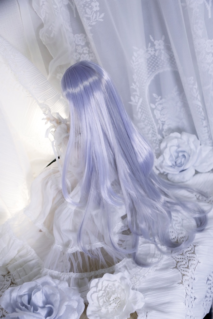 【7月アイドール】オリジナル3段レイヤー 50cm超ロング段々 1/3ドールウィッグ