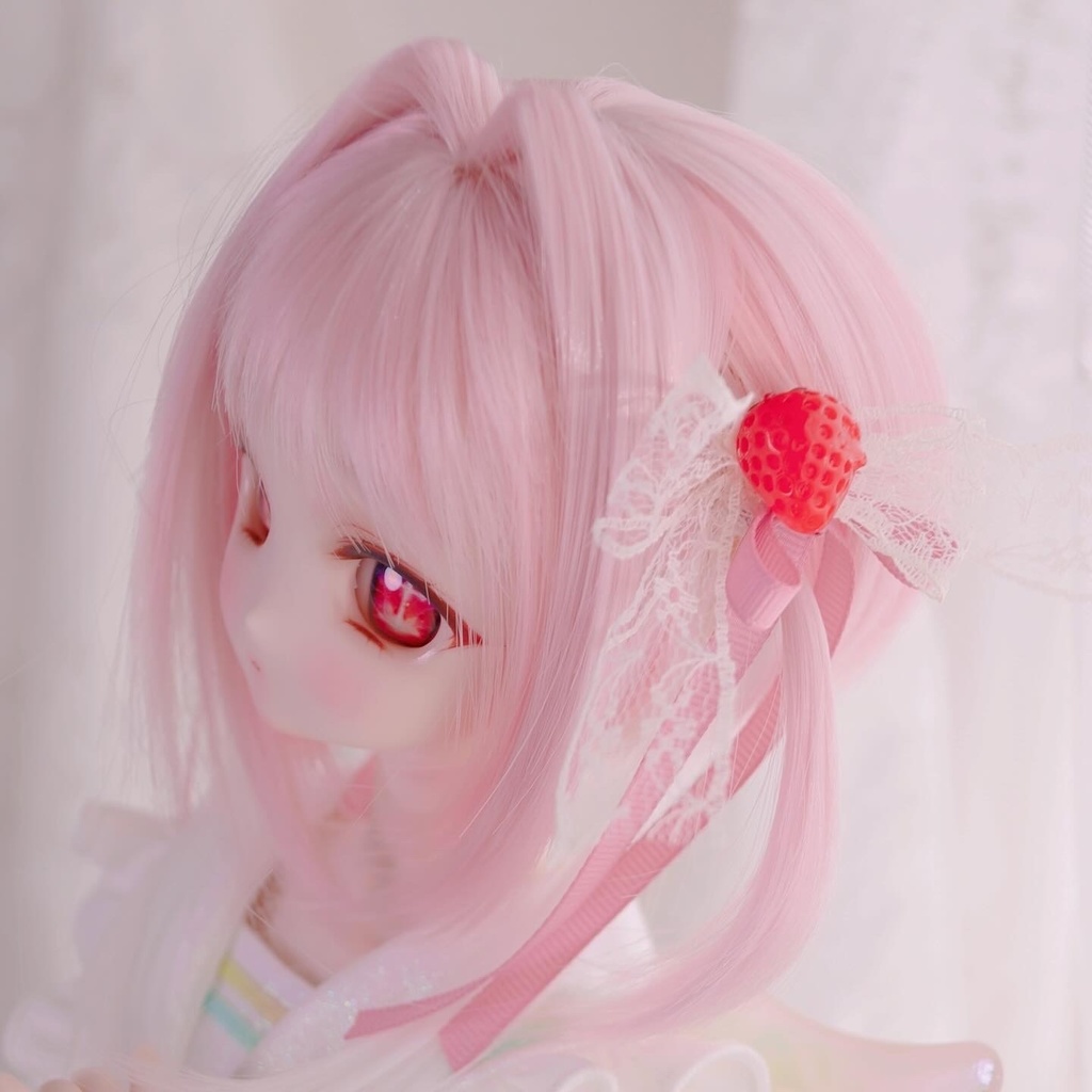 「受注製作」インテークロリツインテール オリジナルボブ 1/3ドールウィッグ