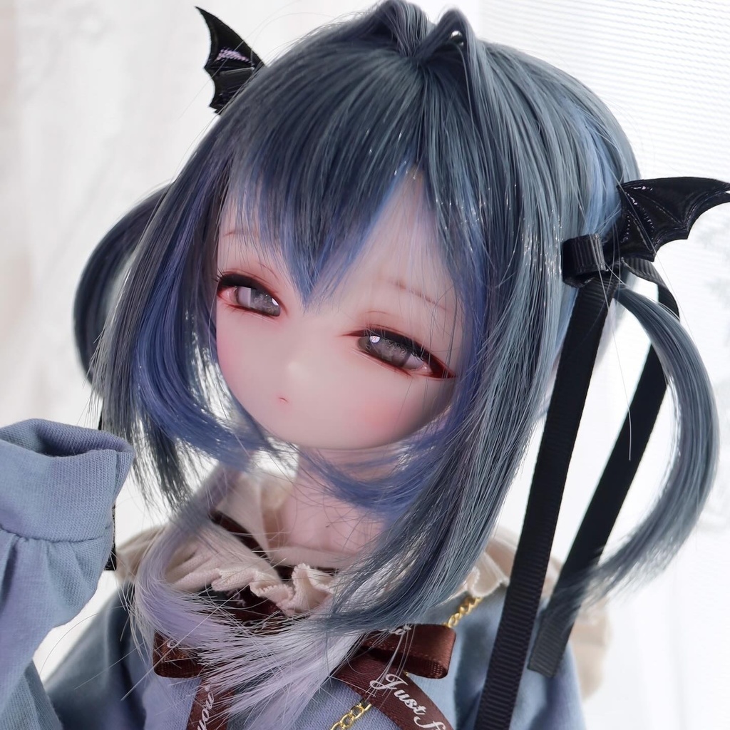 「受注製作」インテークロリツインテール オリジナルボブ 1/3ドールウィッグ